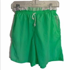 Vtg Sportego Womens Neon Green Shorts size Medium
